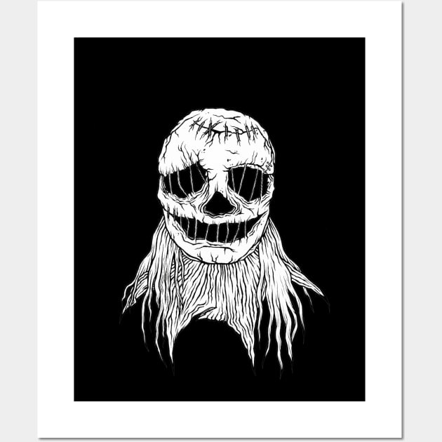 Executioner B/W Wall Art by VonJekyllArt